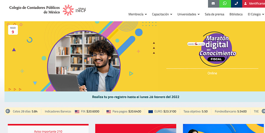Colegio de Contadores Públicos de México, vida colegiada