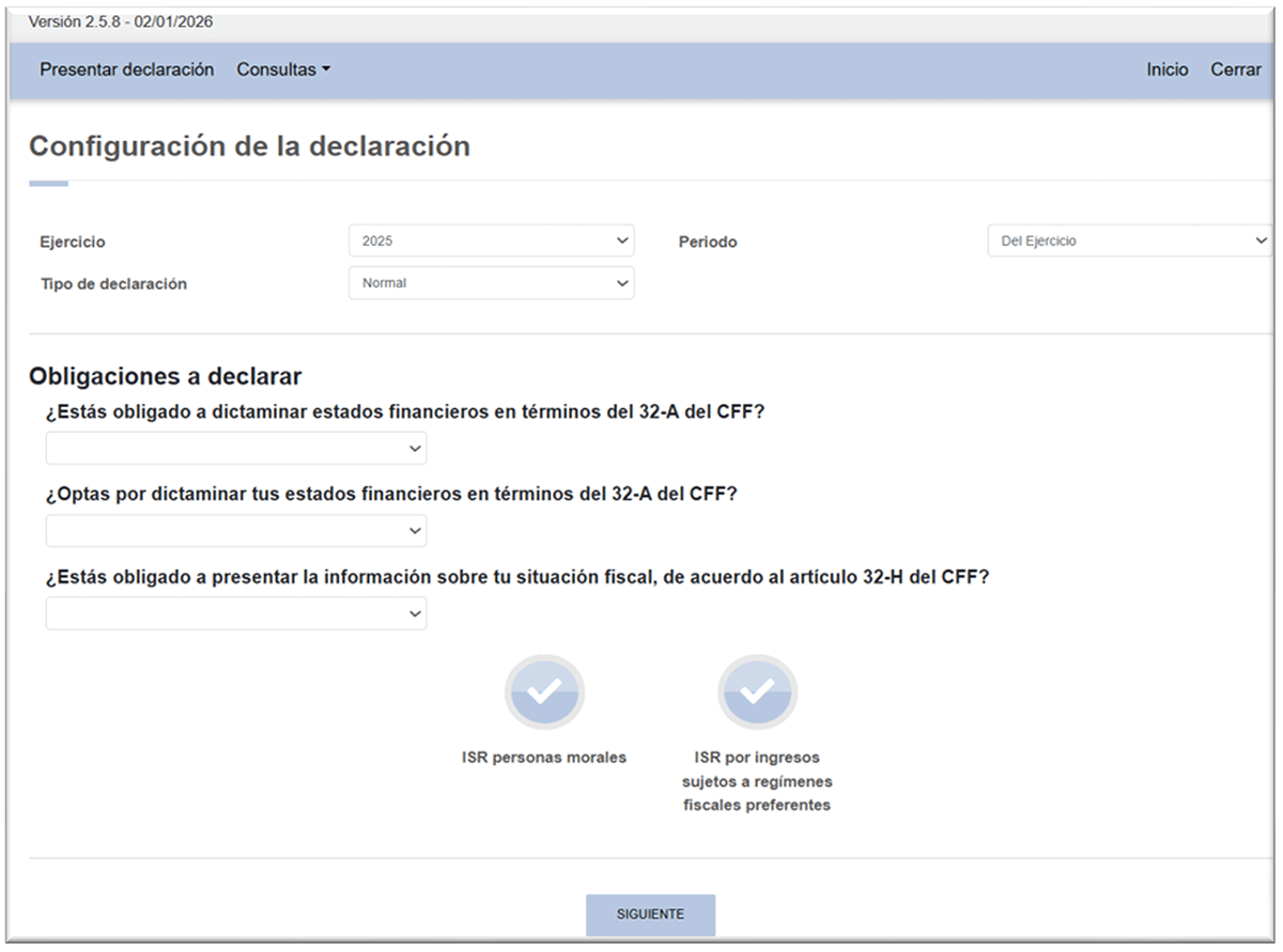Configuracion simulador SAT
